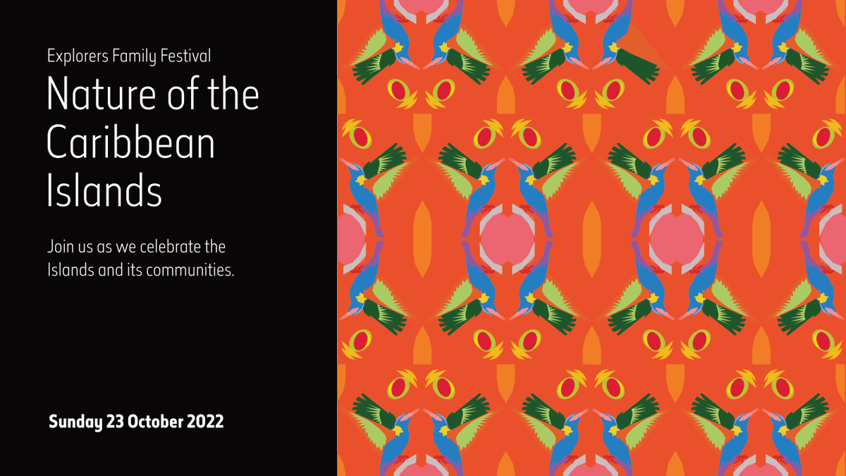 Join us this Sunday to celebrate the Caribbean Islands and their communities. Take part in tours, crafting sessions and immersive experiences to learn more about the wonderful natural history of the Caribbean Islands. Learn more ➡️