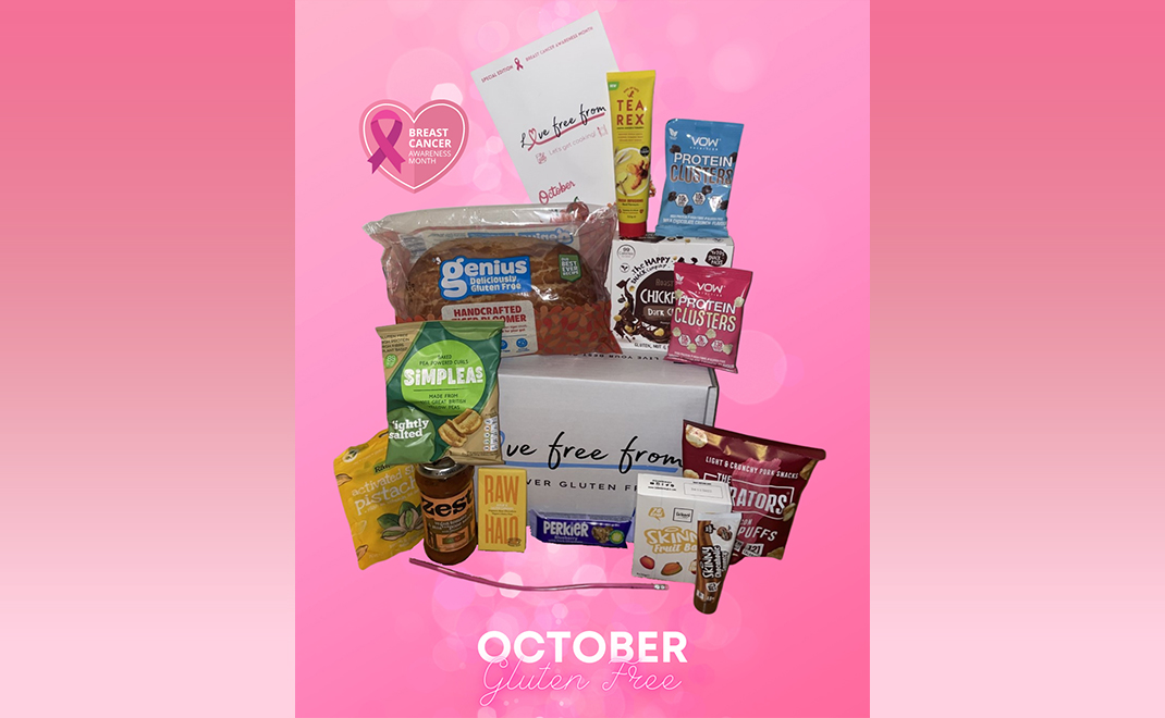 novofarina's tweet photo. As part of their Octobers 'Gluten Free' subscription box - @LoveFreefrom have included packets of our @Simpleas_Snacks.

Proceeds from the sale of this months boxes will also go towards Breast Cancer research. https://t.co/kHIJXJsKLR

#WearItPink #BreastCancerAwarenessMonth https://t.co/j4Y8WUzk1y