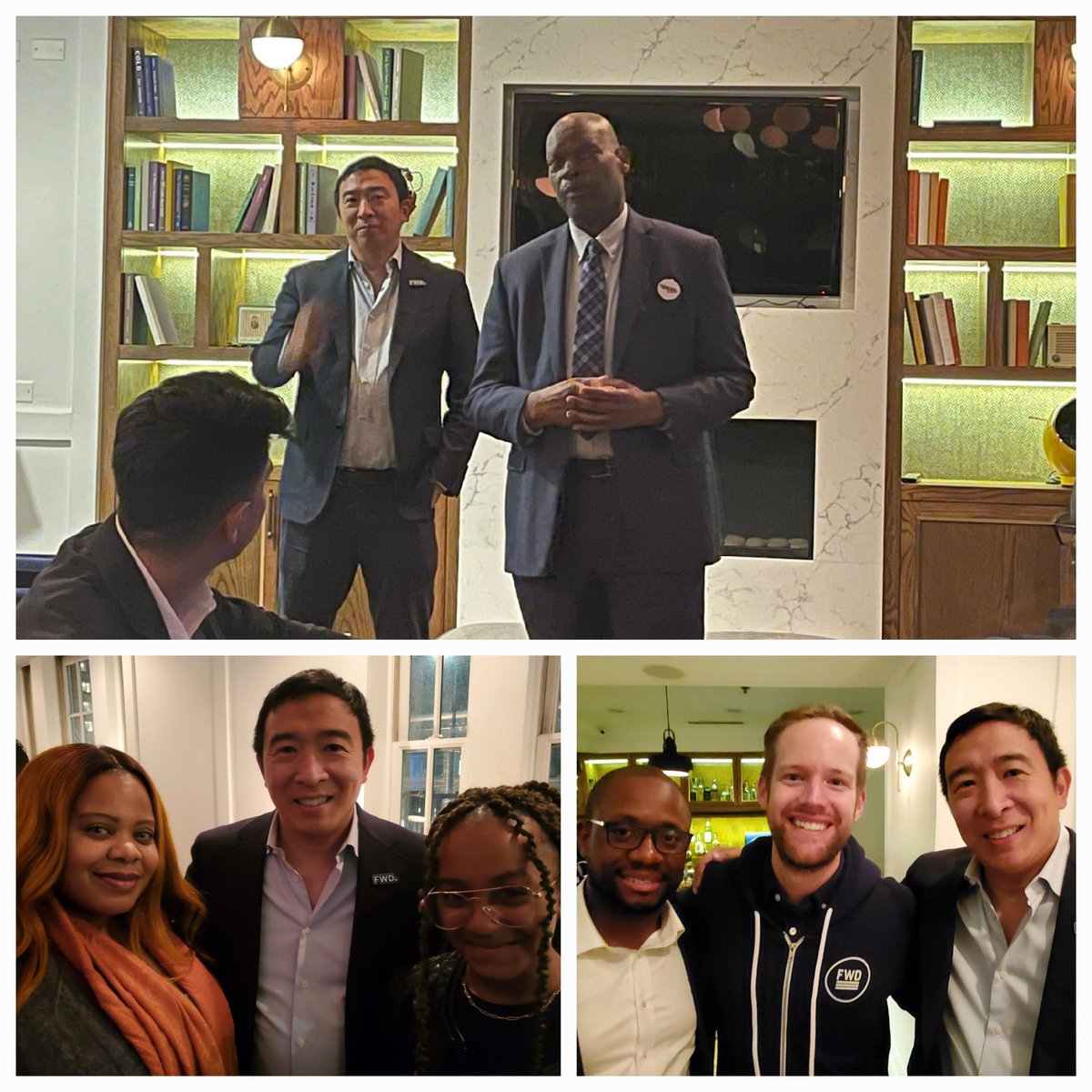 It was an honor to welcome visionary leader <a href="/AndrewYang/">Andrew Yang🧢⬆️🇺🇸</a>, Founder of the <a href="/Fwd_Party/">Forward Party</a>, to Chicago in an enthusiastic reception hosted by the <a href="/FWD_IL/">Forward Party Illinois</a>.