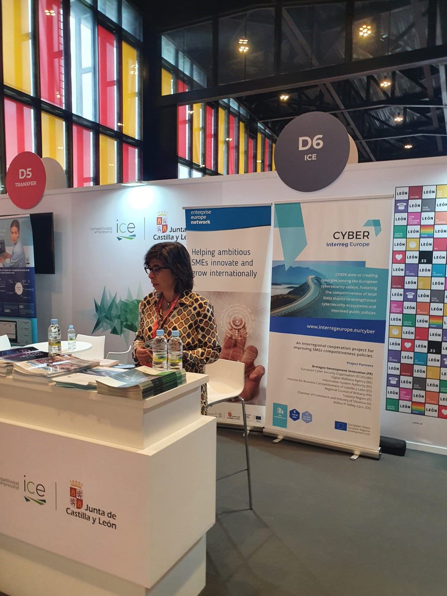 empresasjcyl's tweet photo. #Innovaciónyemprendimientojcyl
📣¡Ven a conocer nuestras ayudas para #ciberseguridad!
Feria #16ENISE #LEÓN
🗓️19 y 20 de octubre
Stand D6 #ICE
Organiza @INCIBE
@CyberEurope #NextGenerationE #digitalización
Más info: https://t.co/1tEKOsM8eE https://t.co/JFRLPxeidC