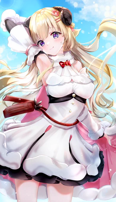 わためぇ #角巻わため #つのまきあーと #ホロライブ 