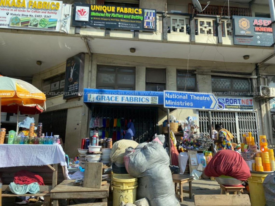 vcmedialive's tweet photo. Business slows in Accra as traders close shops in protest ..#KumyenPreko https://t.co/yypGhX1z1B