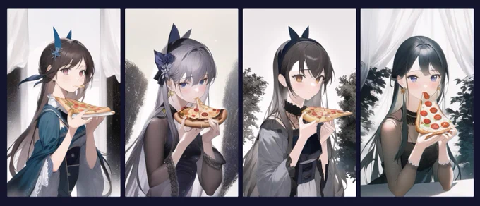 参考になるかもと思って話題のNovelAIでImage2Imageしてみたぼくよりも丁寧で上手いんだけど、面白い絵かと言われると…うーん…元が悪いのか?? 