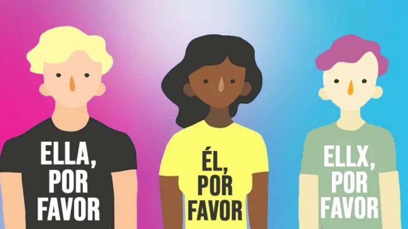 #PronounsDay Los pronombres de género preferidos o pronombres de género personal son el conjunto de pronombres que una persona quiere que otros usen, para reflejar su identidad de género

👉🏽 La correcta utilización de los pronombres de género fomenta y promueve la inclusión

TIPS