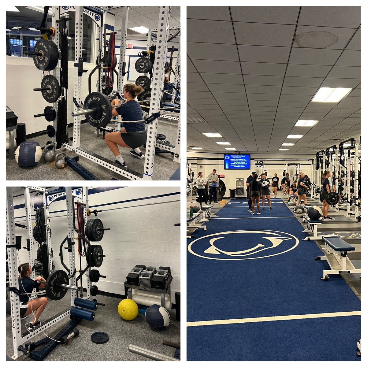 coach_crowell's tweet photo. Wednesday Morning Grind…Let’s Go State!!😤😬💪 #WeAre #StateStrong @PennStateSB https://t.co/dVhEG3Br9N