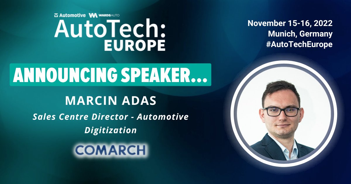 ComarchTech's tweet photo. Does your company know how to optimize #cloud cost-efficiently? During #AutoTechEurope our experts will conduct  a #masterclass about #FinOps, that is really worth participating in
Save the date: November 15 – 16, Munich.
More about the event 👉 https://t.co/6k2UZUofgb

#TUEurope https://t.co/6Hew0kvt8p