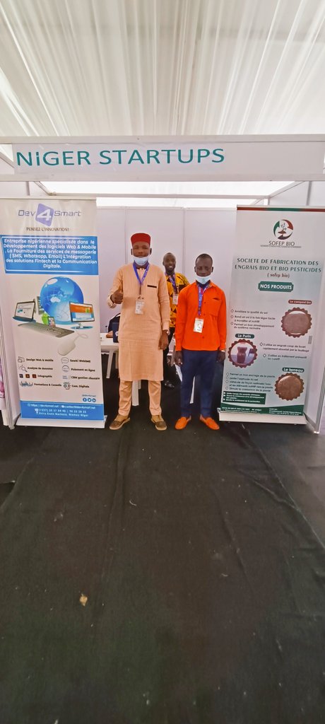 dev4smart's tweet image. Nous sommes à Abuja 🇳🇬 depuis hier pour représenter notre cher pays le Niger 🇳🇪 en marge du Forum Africain pour la Recherche et l&apos;Innovation @FariAfriq qui se tient du 17 au 21 octobre 2022.
#SawkiWebSMS #SmartPay
#technology #innovation #research  #fintech