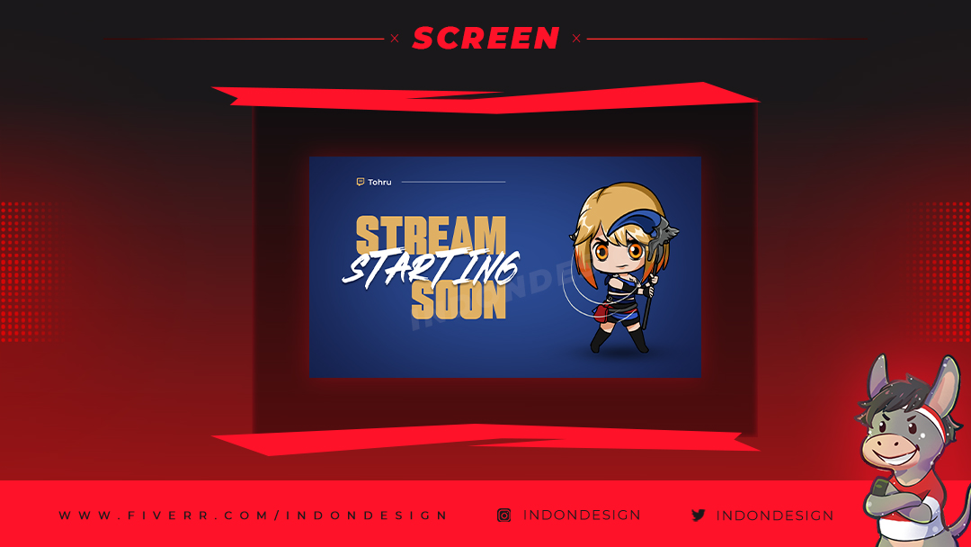 IndonDesign's tweet photo. We always provide our best work for our client π
Custom your starting soon screen with us!
#panels #overlay #screen #screendesign #staticscreen #banner #logoesport #esport #twitchcreative #esportteam #twitchaffiliate #twitchgaming #twittchlogo #esportgaming #twitchesport https://t.co/vINFPuDnUu