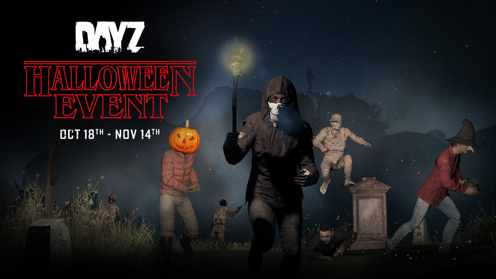 DayZ Halloween Event 2021: Release Date, Pumpkin Helmets, Spooky Servers &  More