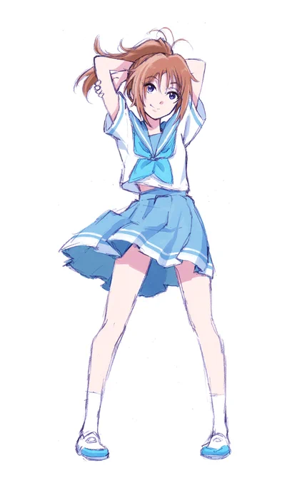 さわやか夏紀さん。 