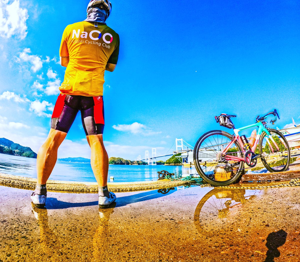 yattsu_EM's tweet photo. ふくらはぎ
#しまなみ海道 #shimanami #ロードバイク #rodebike #cycling #bycicle #自転車 #yattsustyle https://t.co/onXLfp6HJp