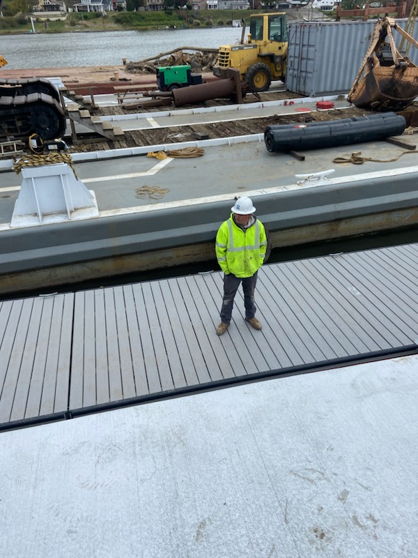 More progress being made on the new boat dock and launch ramp at Roadside Park in St. Albans

#localnews #goodnews #stalbanswv #westvirginia