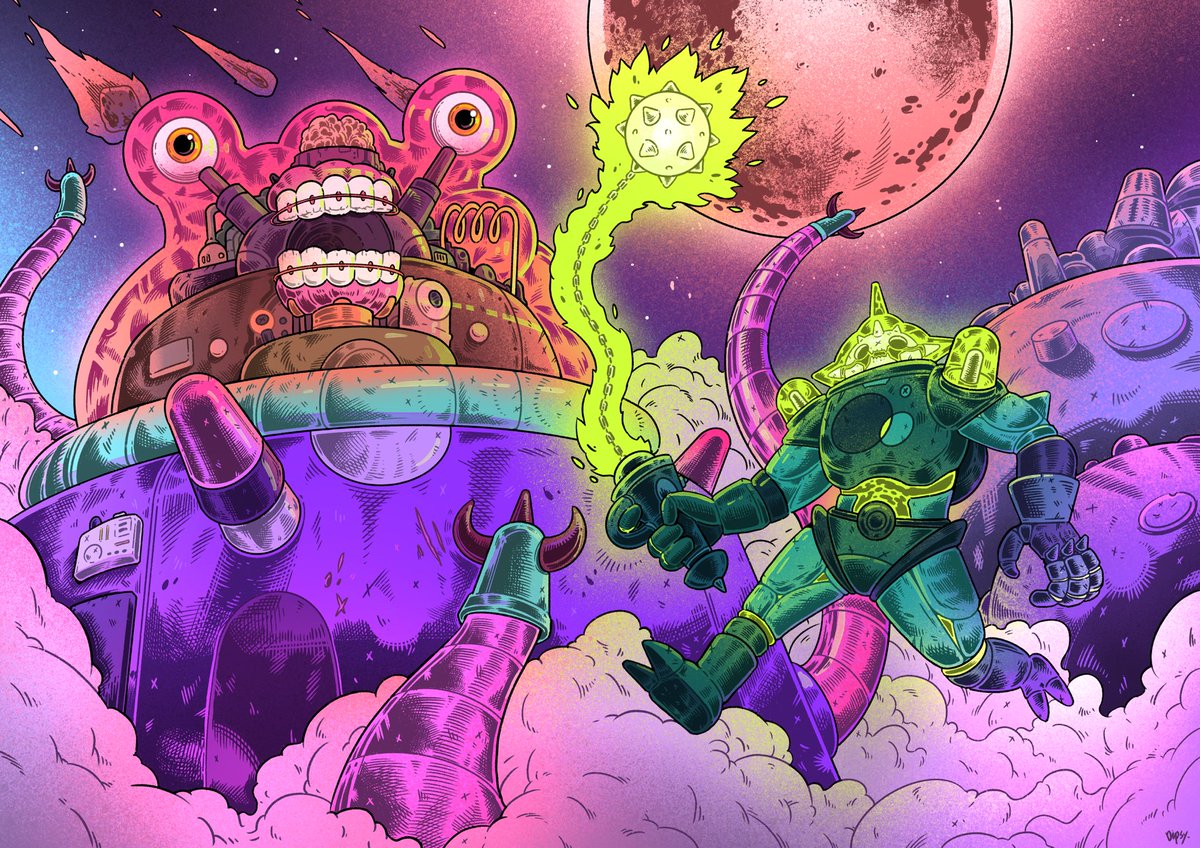 Plasma War: Plasman vs Ion Octo | 電漿戰爭：電漿人與離子章魚