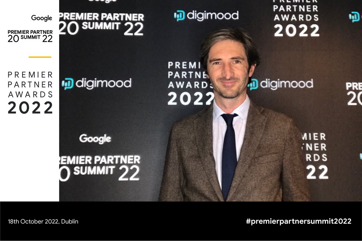 digimood's tweet photo. #𝗚𝗼𝗼𝗴𝗹𝗲 𝗣𝗮𝗿𝘁𝗻𝗲𝗿 𝗦𝘂𝗺𝗺𝗶𝘁 𝟮𝟬𝟮𝟮⭐️
C’est aux côtés du top 3% des Google Partners Premier, qu’Arnaud Lassaigne représente fièrement notre Digimood. 🚀
Un grand merci à Google pour l'invitation !
#premierpartnersummit2022 #googlepartner #premierpartnersummit https://t.co/mJ2QYs97yC