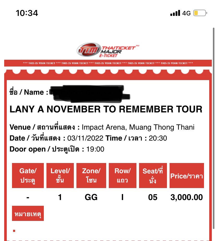 NichakornG's tweet photo. ปล่อยบัตรจ้า ติดธุระ ของเราเอง 3,000 สนใจ ทักมาได้เลยจ้า #LANYliveinBkk https://t.co/m8GnRGL1OP