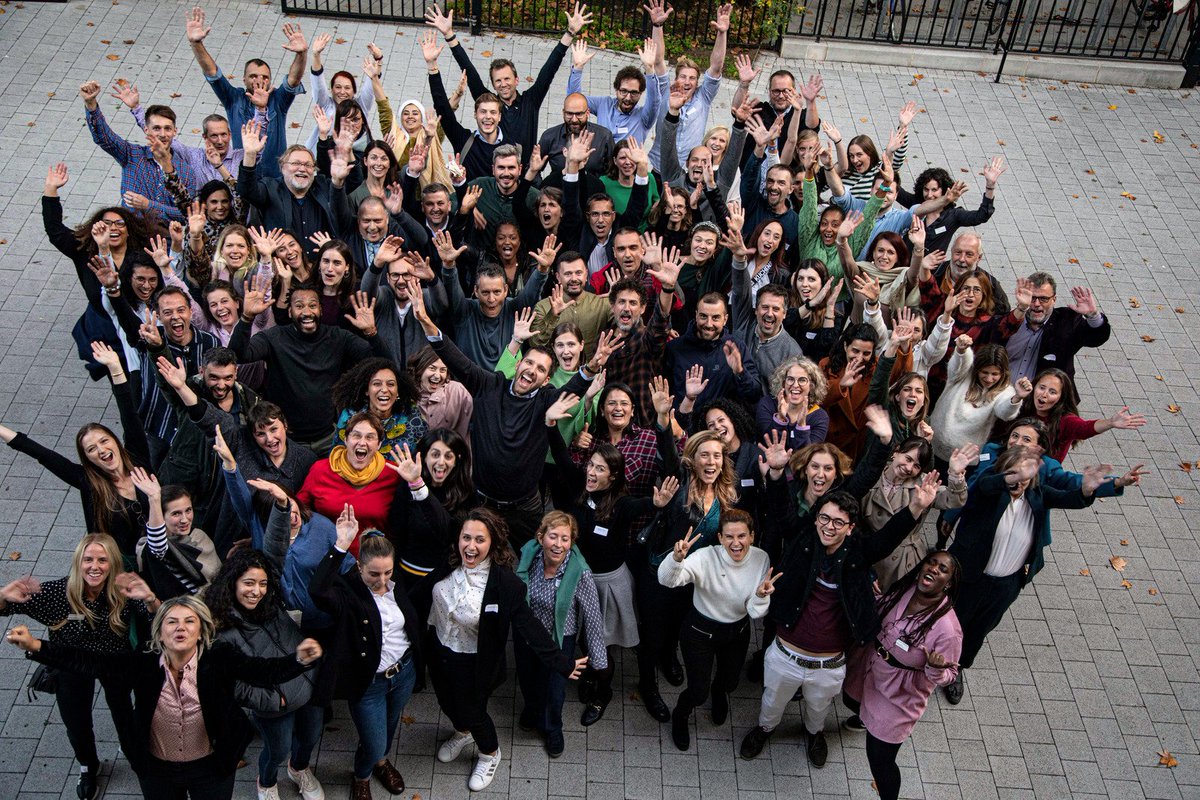 CommonPurpose's tweet photo. On to day 2 with our #NatureLeadersAlumni! 

It's wonderful to see participants meet those from other cohorts &amp; find ways to work together in the future to solve environmental challenges. 

Learn more about our work @MavaFdn &amp; @MowgliTweets here: https://t.co/rlWPGSWcjq https://t.co/1xWgBjL20v