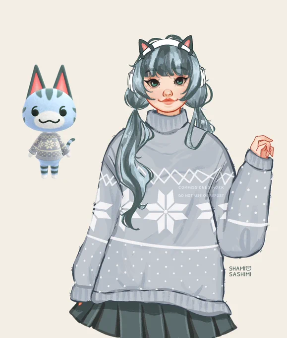 lolly - animal crossing  #art #illustration #acnh 