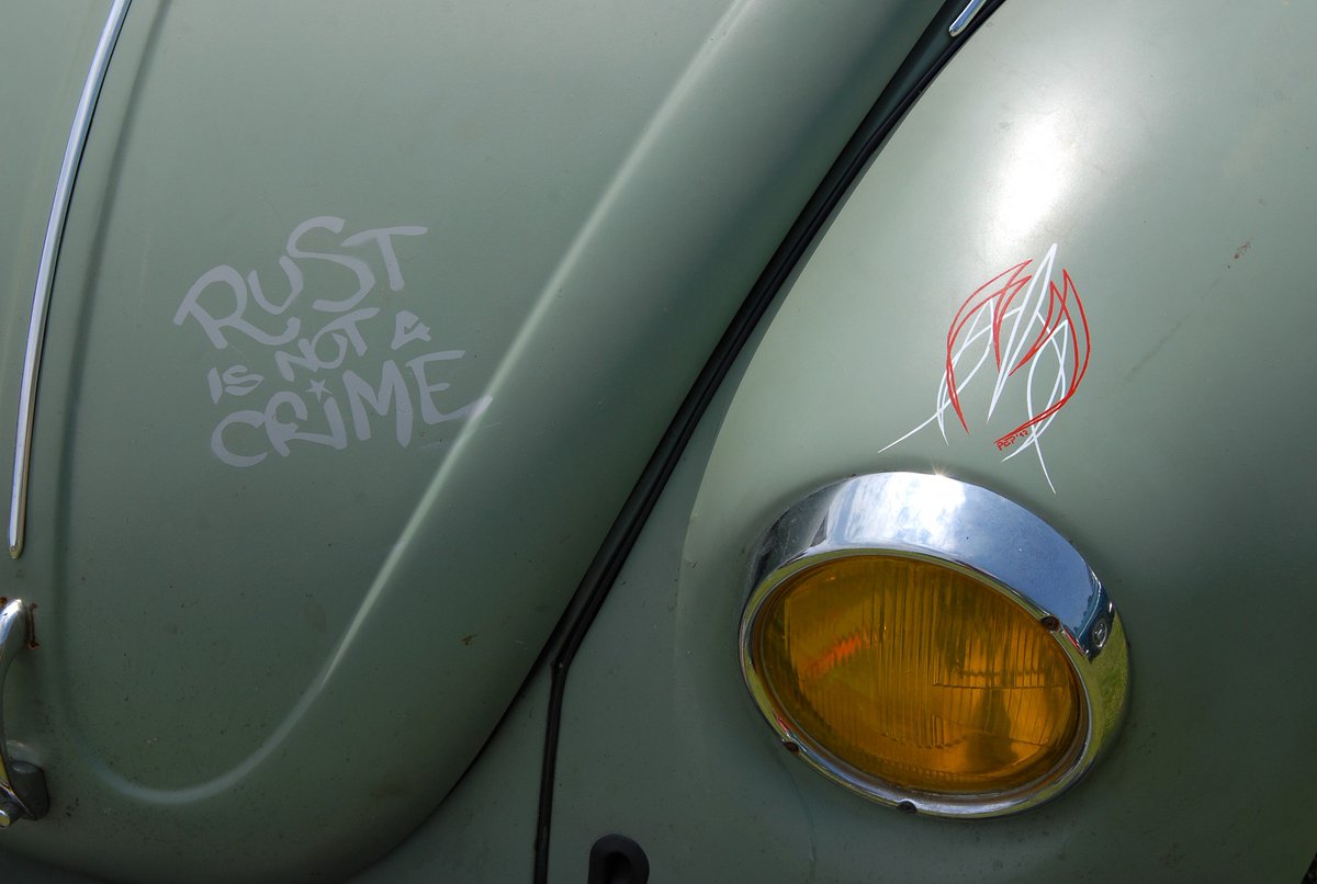 Let's see the rust...