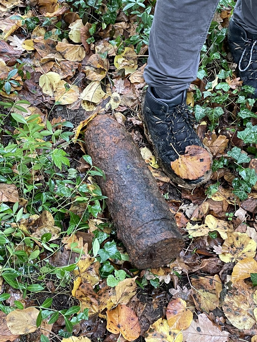 SAW_AX's tweet photo. 106 years after the battle of the Somme munitions continue to be found. Two examples here while touring with @conorwillixms from Redan Ridge and Mametz Wood. #somme #WW1 #mametz https://t.co/aHoCSOBlY9