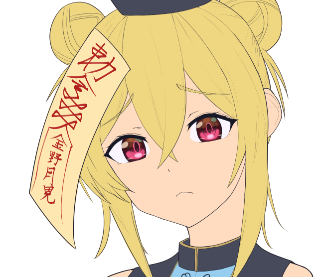 結構かわいく描けたので、お顔の下塗りまでTwitterに上げちゃおうかな! 