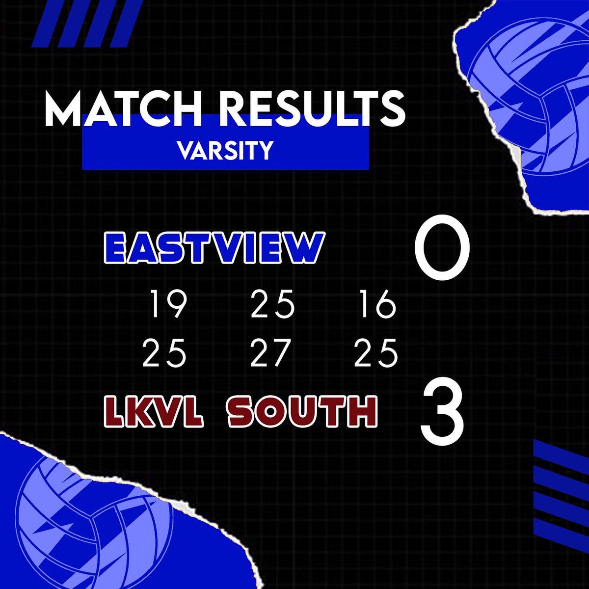 Eastview Volleyball tweet media