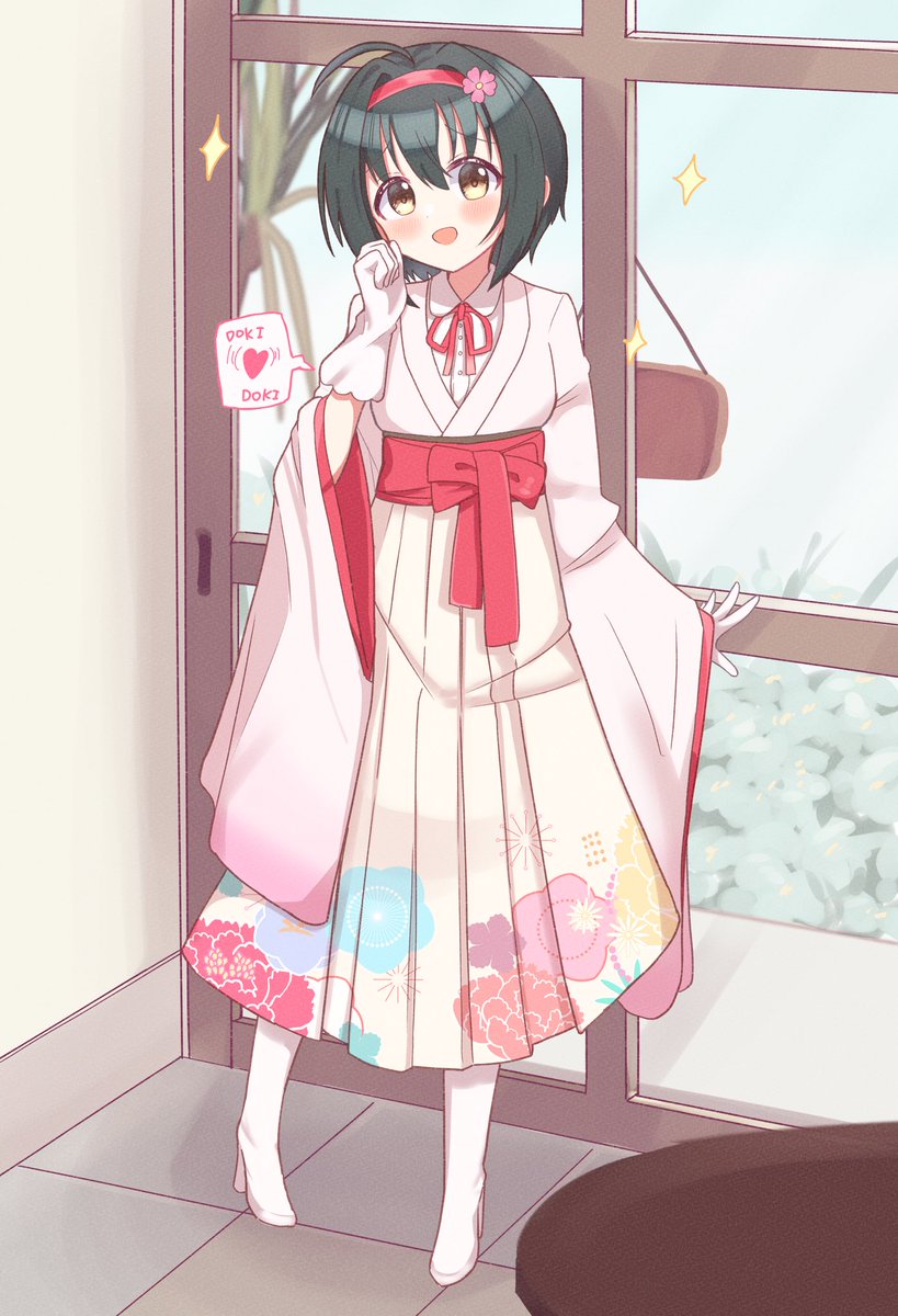 「#世界私の絵柄変わりすぎだろ選手権初めてのお絵描き美穂ちゃんと今日描いた美穂ちゃ」|わびさび🍒のイラスト