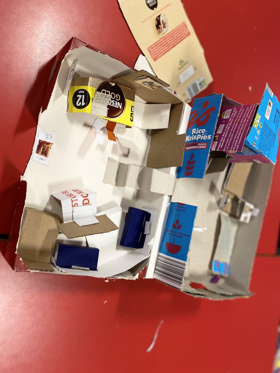 firsprimarysale's tweet photo. #Y4Poplar have extended their #readinggems knowledge of the Borrowers by making houses for them to live in. The children will then use their vocabulary of the text to describe their actions as they move around their new homes. #firsdt https://t.co/EA9jNrS4D8