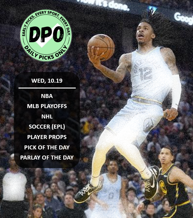 TODAY'S PICKS ARE POSTED💰

$40/MONTH FOR PICKS🔥

patreon.com/DAILYPICKSONLY
__
#handicapper #sportsbetting #gambling #betting #picks #parlay #sportsgambling #sportspicks #fanduel #draftkings #bovada #barstoolsports #barstoolsportsbook #sportsbook #nba #mlb #nhl