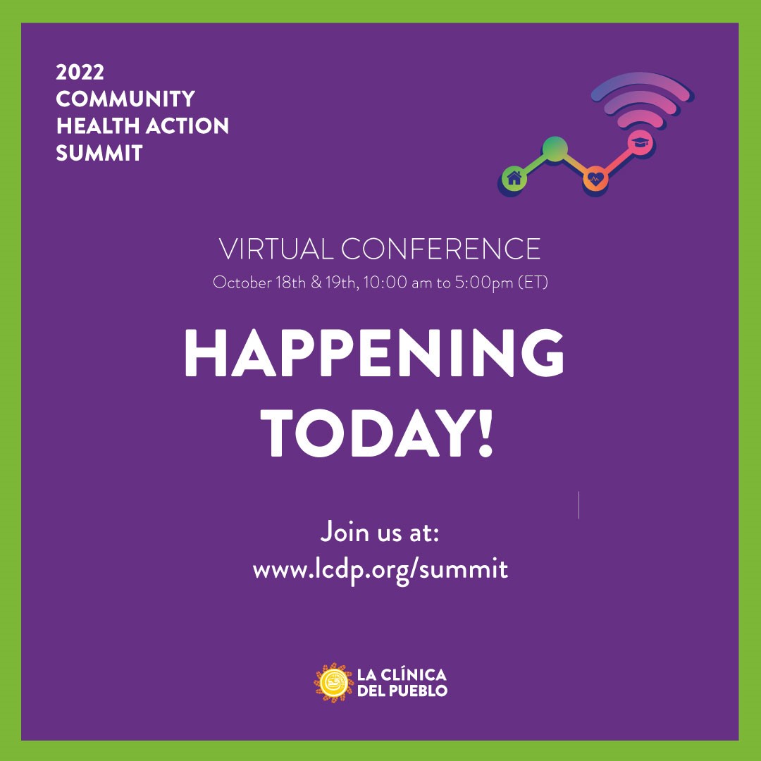Manuel_LCDP's tweet image. Today is the 2nd, and last day, of @LaClinica2&apos;s 2022 Virtual Community Health Action Summit: The Role of Innovation &amp;amp; Research in Advancing Community Health. We&apos;re bringing together + 200 stakeholders serving Latinx communities. You can still join us! #CommunityAction