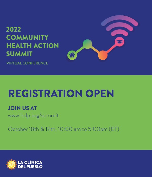 Manuel_LCDP's tweet image. Today is the 2nd, and last day, of @LaClinica2&apos;s 2022 Virtual Community Health Action Summit: The Role of Innovation &amp;amp; Research in Advancing Community Health. We&apos;re bringing together + 200 stakeholders serving Latinx communities. You can still join us! #CommunityAction