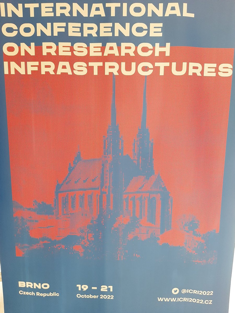 ACarlmark's tweet photo. #icri2022 has begun! Looking forward to a couple of days with focus on research infrastructures, networking and new perspectives in beautiful Brno! https://t.co/PPZXBdhYU9