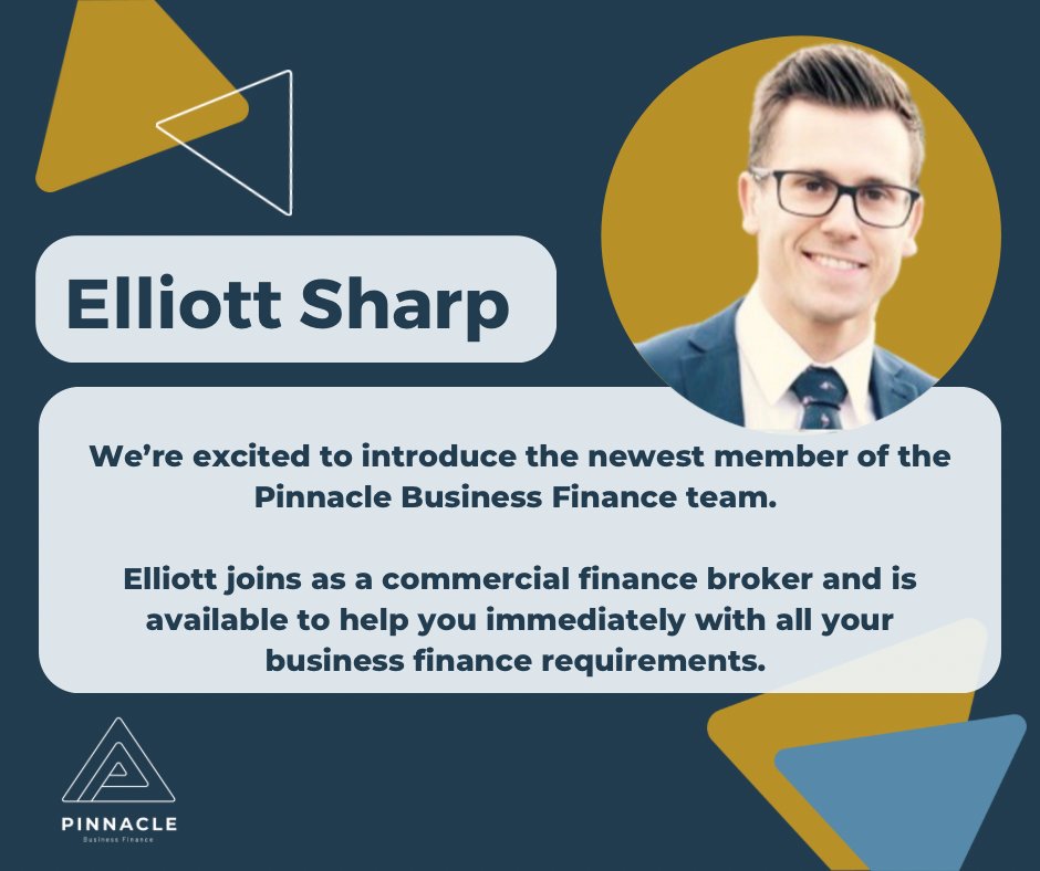 PinBusFinance's tweet image. Welcome to the newest member of our team, Elliott Sharp. Elliott joins as a commercial finance broker and is ready to help you with all your business finance requirements.

Get in touch now with Elliott at elliott@pinnaclebusinessfinance.co.uk