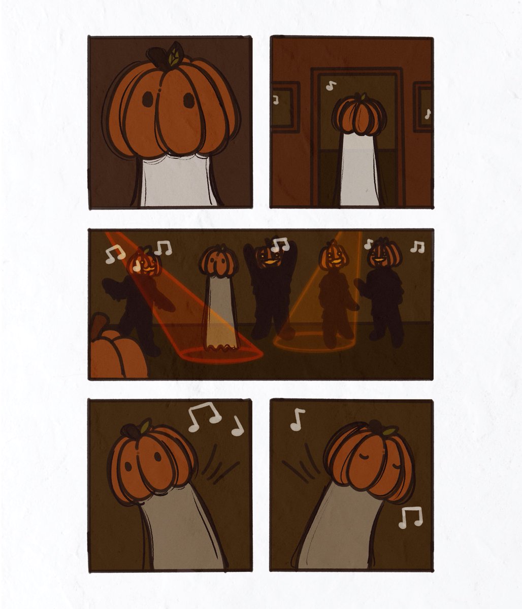 irrisae's tweet photo. Party party!! What song do you think is playing? #art #artist #artwork #halloween #ghost #ghosted #digitalart #procreate #procreateart #illustration #comic #zine https://t.co/idGWuhB2is