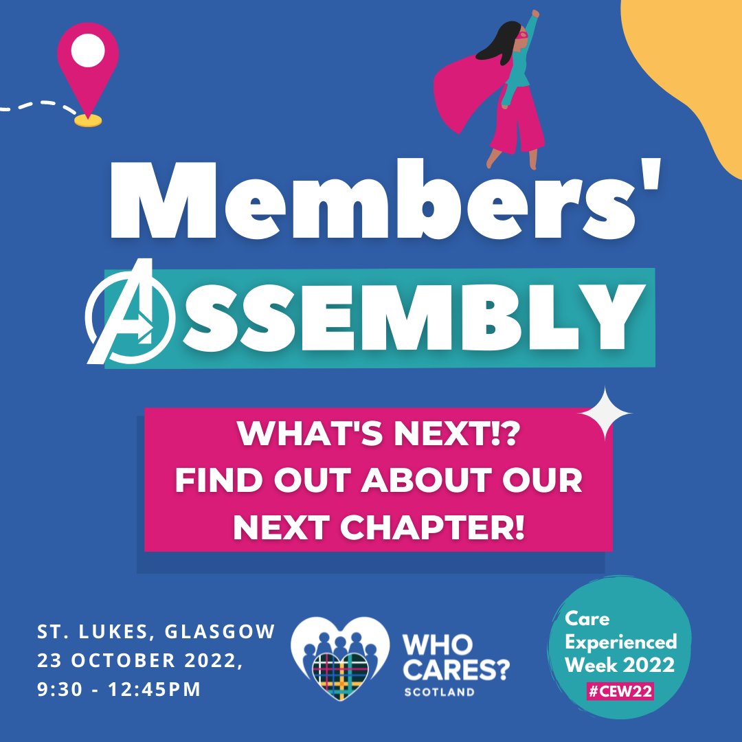 Who Cares? Scotland members! If you cannot make our Annual General Meeting in Glasgow this Sunday, you have until Friday to cast your online vote for our new Board trustees. Visit: ow.ly/MZSM50Lfh4u to cast your vote now! #MembersAssemble