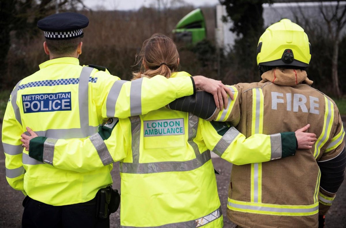 This #EmergencyServicesDay, we want to say thank you to the millions of people who work in the emergency services across the country. Our NHS colleagues are facing continued high demand, and they respond with compassion, professionalism and kindness. #999Day 📷: @Ldn_Ambulance