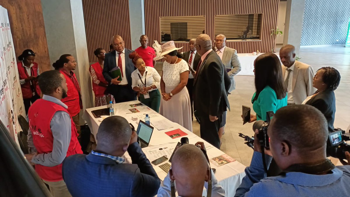 Amref__Zambia's tweet photo. Amref Zambia showcasing their work in digital health to the Minister of Health Hon @SylviaTMasebo at Zambia Digital Health Conference 2022. @daktari1 @AmrefICD @Amref_Worldwide @Inemaviviane @PeterKisare https://t.co/4x9JzPSPK7