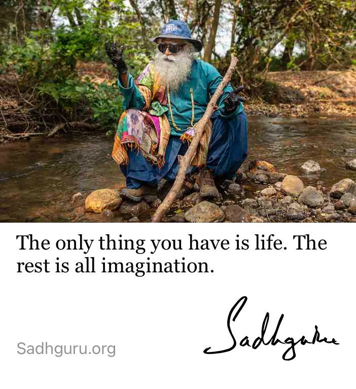 yographic39's tweet photo. #SadhguruQuotes #Life #DailyWisdom #Sadhguru #InnerEngineering #TurnInward 🧘♂️ https://t.co/6Whxm4R5Jm