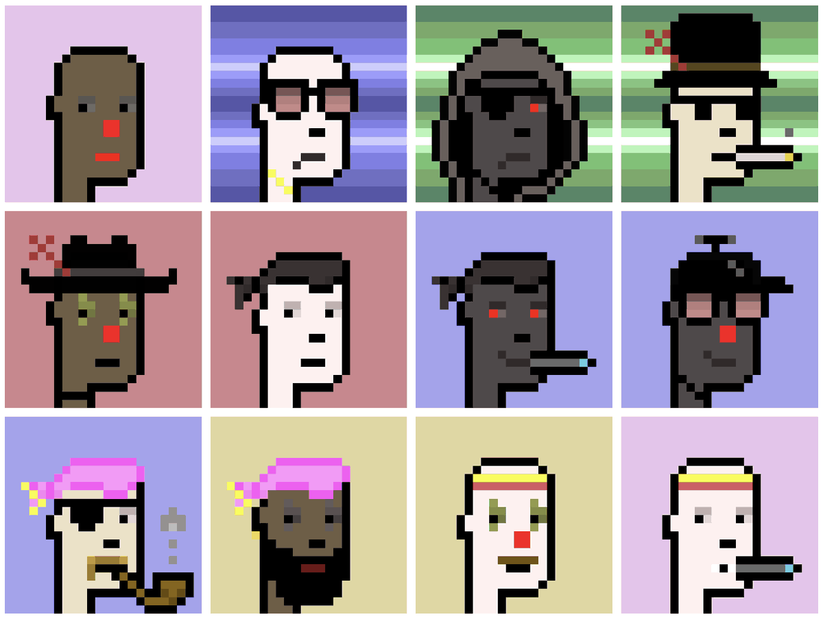 DankPunks's tweet photo. A bunch of beautiful punks in the mix.

999 Dank Punks. Mint your now.

#NFTProjects #NFT https://t.co/lCsoYOVsr8