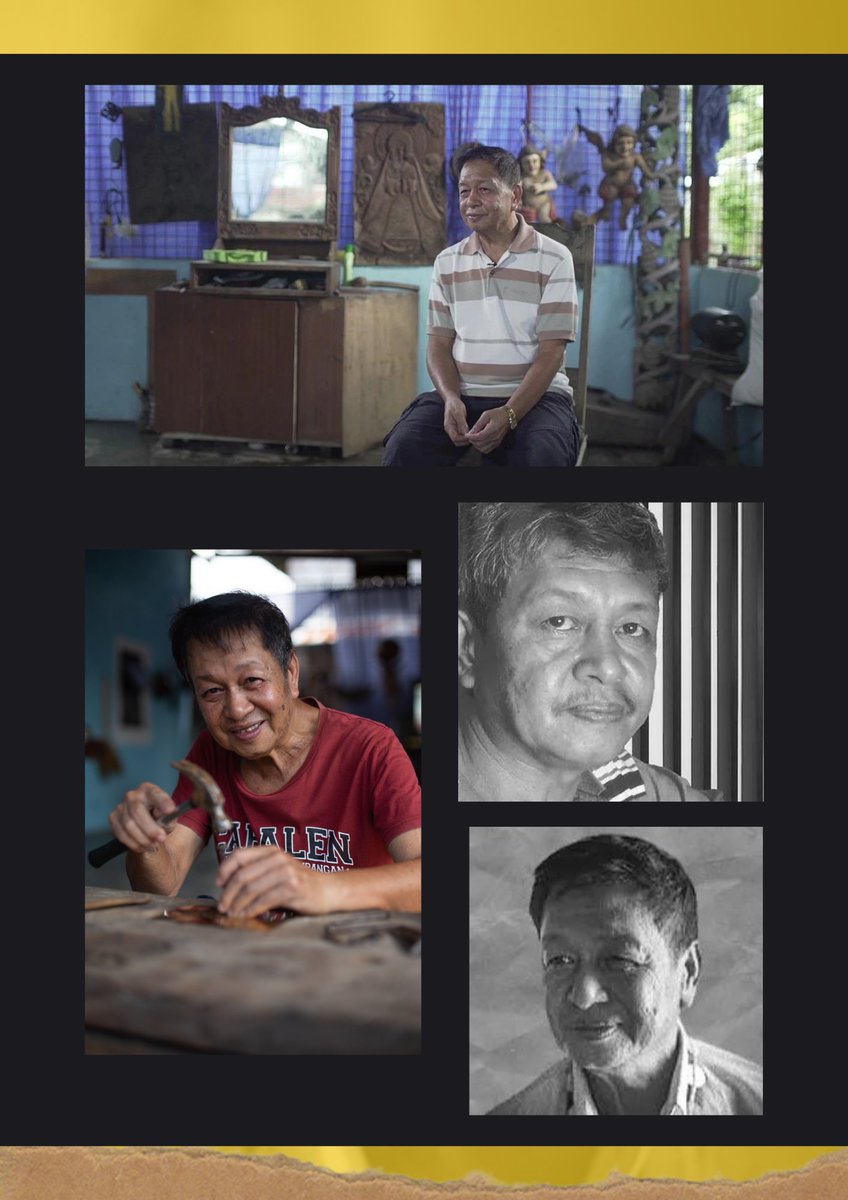 MuseoMutuc's tweet photo. Gamaba Awards of Eduardo "Tatang Eddie" Mutuc, along with several photographs of him and his personal quotes. 

#gawadmanlilikhangbayan
#NationalLivingTreasure
#EduardoMutuc
#mutucmuseo https://t.co/1oh7WbmGIM