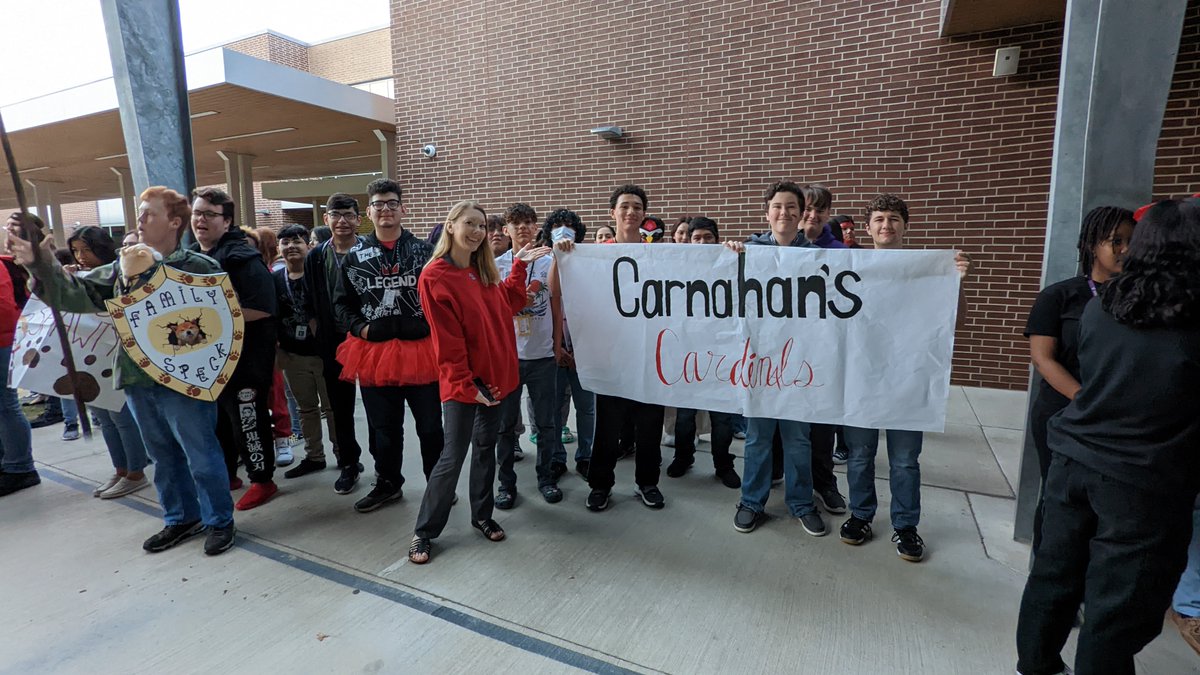 Advisory classes showed their spirit at the first Accolade of the school year on Monday. #ncisd #TCOB #GoKnights