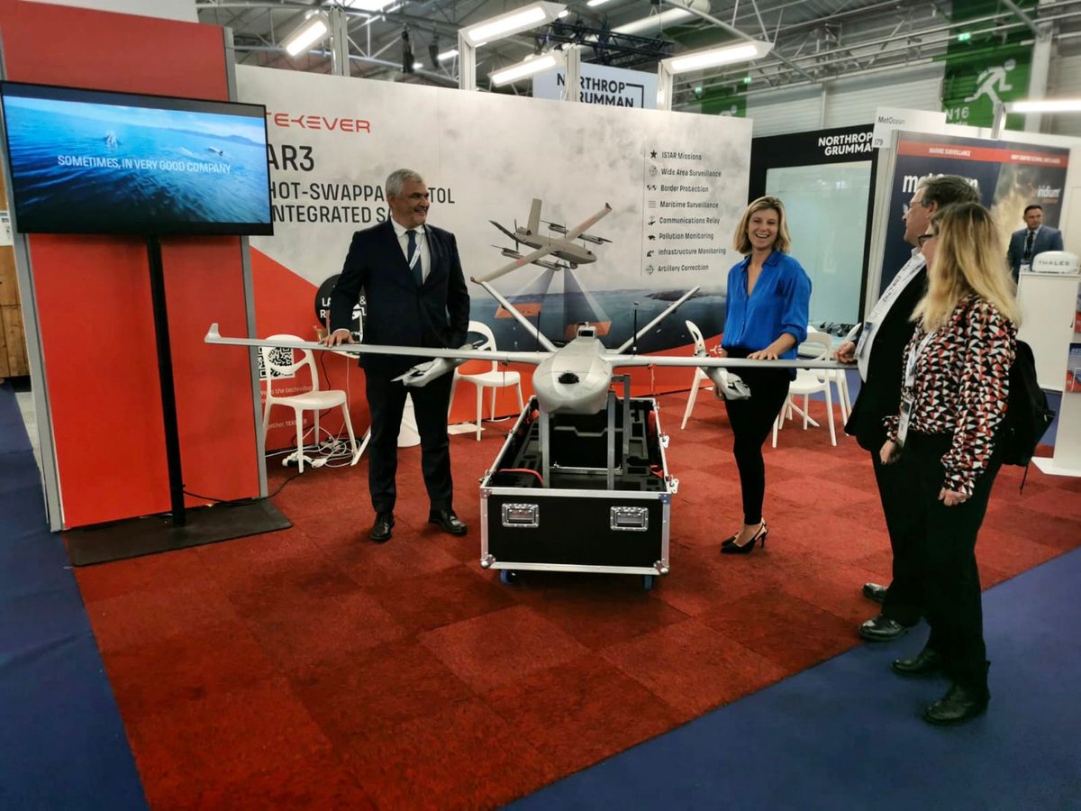TEKEVER's tweet photo. #TEKEVER is attending @SalonEuronaval, in Paris.
Our team is waiting for you with a big smile. Let’s have a “tête-à-tête”! https://t.co/kASbJEzfpC