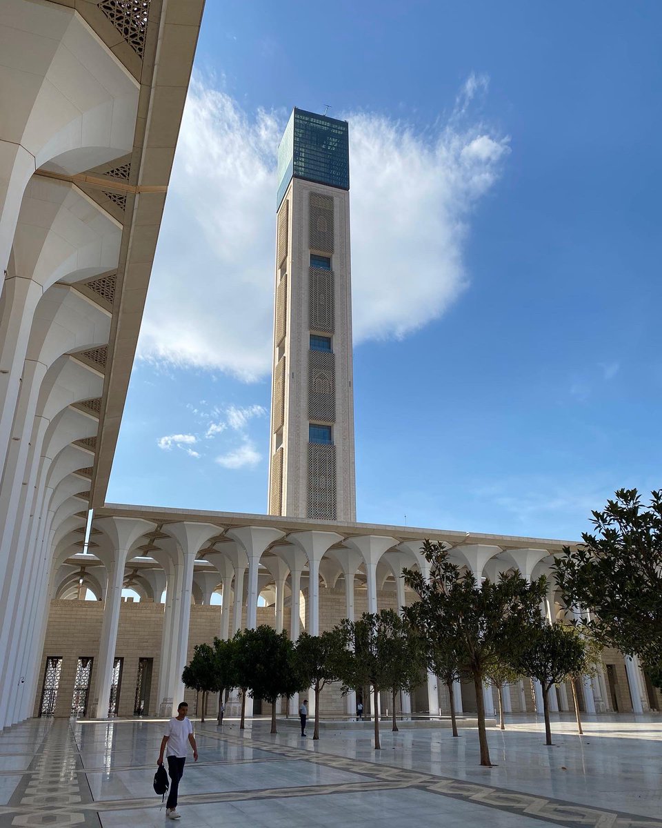 Alhamdhulillaah's tweet photo. Djamaa el Djazaïr, Algiers, Algeria 🇩🇿 https://t.co/qtR5WNG3P6