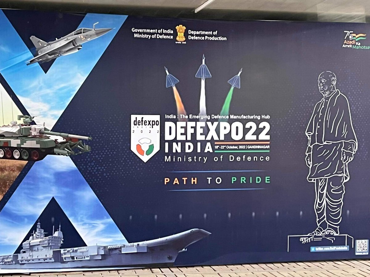 MDN_Madagascar's tweet photo. ✍️L’Inde est un des partenaires de Madagascar en termes de défense. Les pays mitoyens de l’Océan Indien coopèrent actuellement dans le domaine de la sécurité maritime.
Le Ministre de la defense, présent à la DefExpo2022, renforce ainsi la coopération militaire entre les deux pays https://t.co/DQGK37TsG3