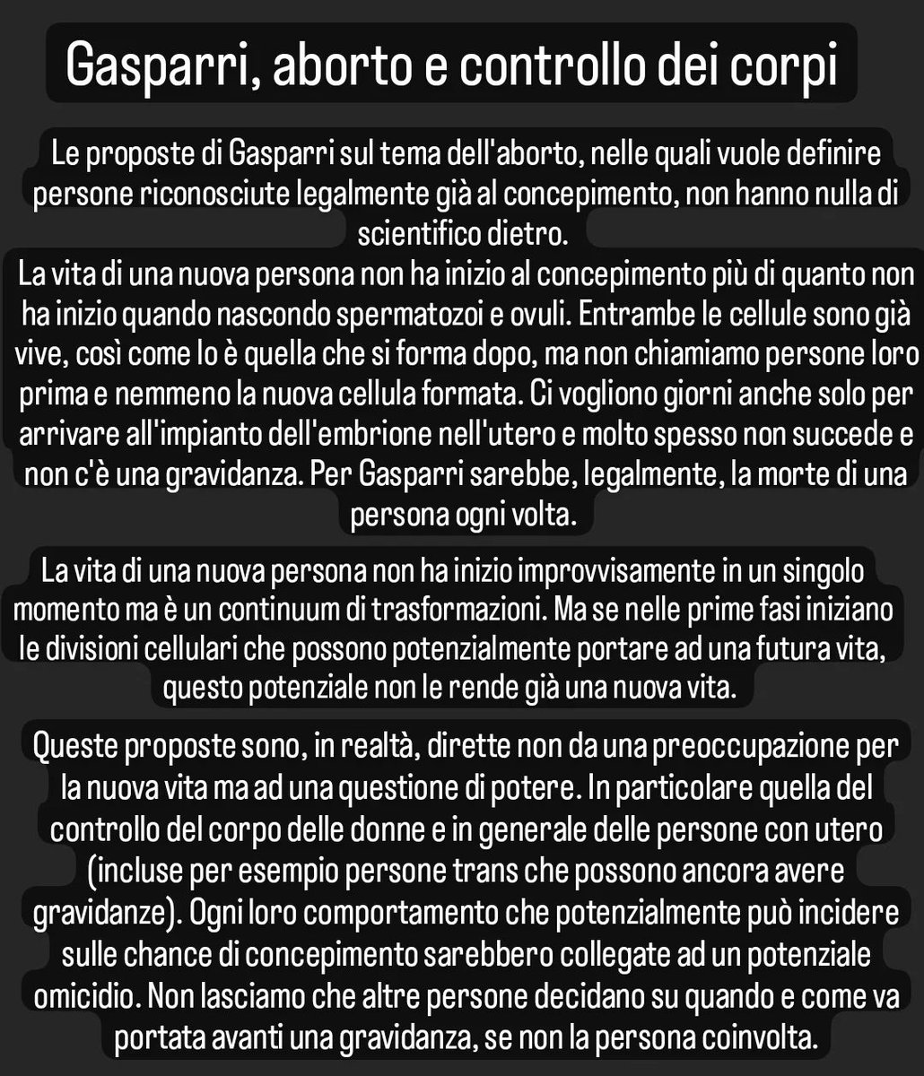 Link4Universe's tweet photo. Due parole riguardo a #Gasparri, l'#aborto e le proposte fatte con le implicazioni che possono avere. https://t.co/JEG98u3A76