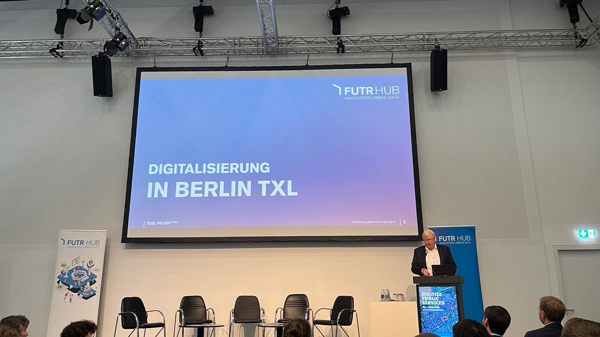 „Berlin möchte führende Smart City sein - Berlin TXL ist dafür ein Schlüsselprojekt.“ (Dr. Ralf Kleindiek, Chief Digital Officer des Landes Berlin)

#SCOON22 #FUTRHUB