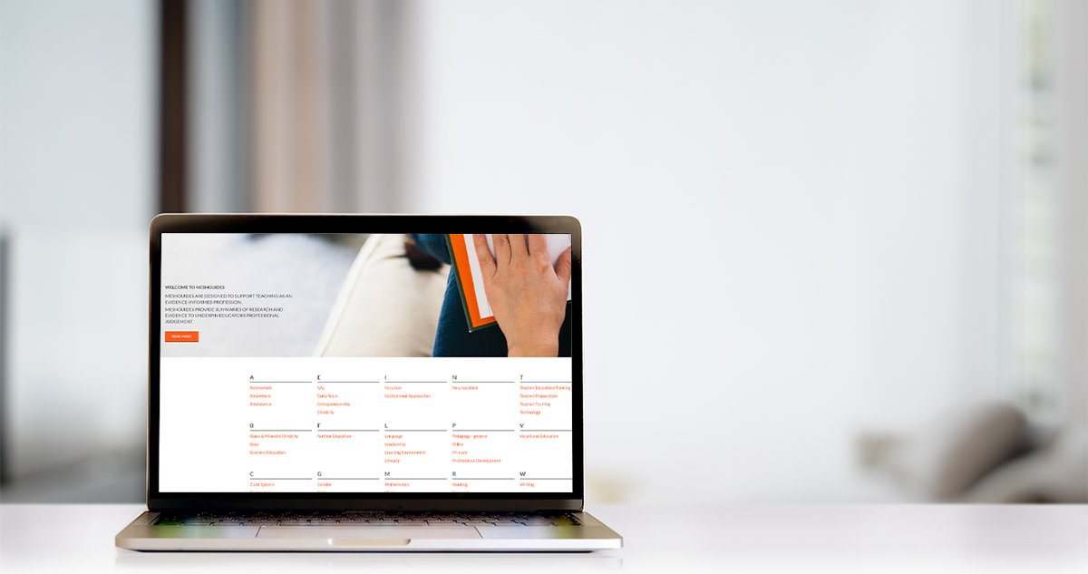 We had over 300,000 views on our website in the last year 🖥️🌎 Find out how we support teachers and teacher educators through our Guides, and more about what we do, on our website: meshguides.org #MESHGuide #Research #Education