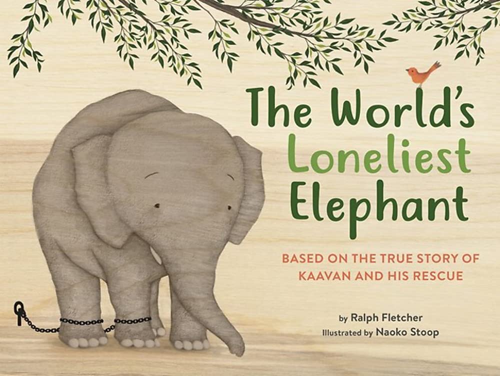 #LitBankStreet @WriterRalph17 has done it again with his new book, The World's Loneliest Elephant! He has paired up with brilliant illustrator @naokosstoop to brilliantly portray the story of the elephant Saheli. A must read. #theworldslonliestelephant