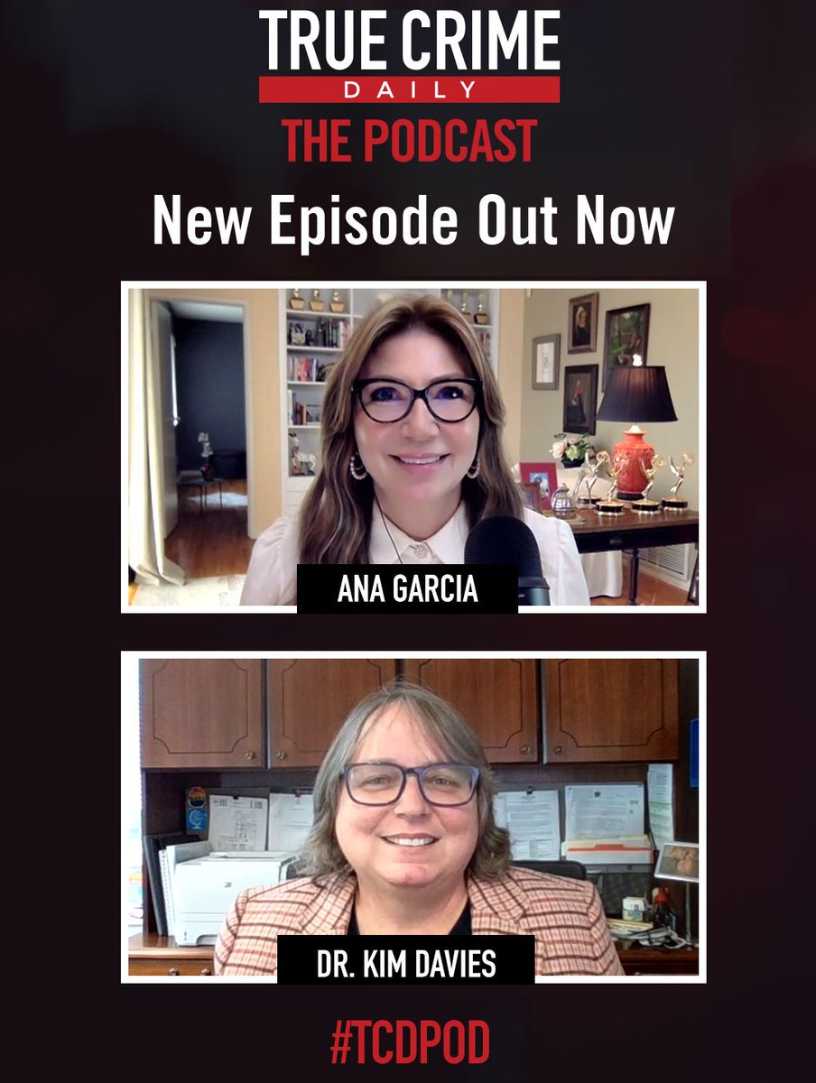 AUG_Pamplin's tweet photo. Congrats to our Dean @KimDaviesPhD for joining @AnaGNews for their intriguing and insightful podcast episode on @crimewatchdaily.
Check out the full podcast below:
https://t.co/yDA0BzU0u0
#TrueCrime #Podcast #TCDPOD https://t.co/rneLVzAlAV