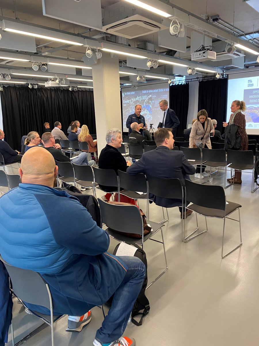 NELFundManagers's tweet photo. Brilliant event this morning discussing #growth #innovation &amp; #decarbonisation during difficult economic times. Thanks for inviting us along to present @NorthTyneCA, great to chat to so many about the growth funding options available from @NELFundManagers #NEL #NextLevelFunding https://t.co/DgO9Bh9D8v