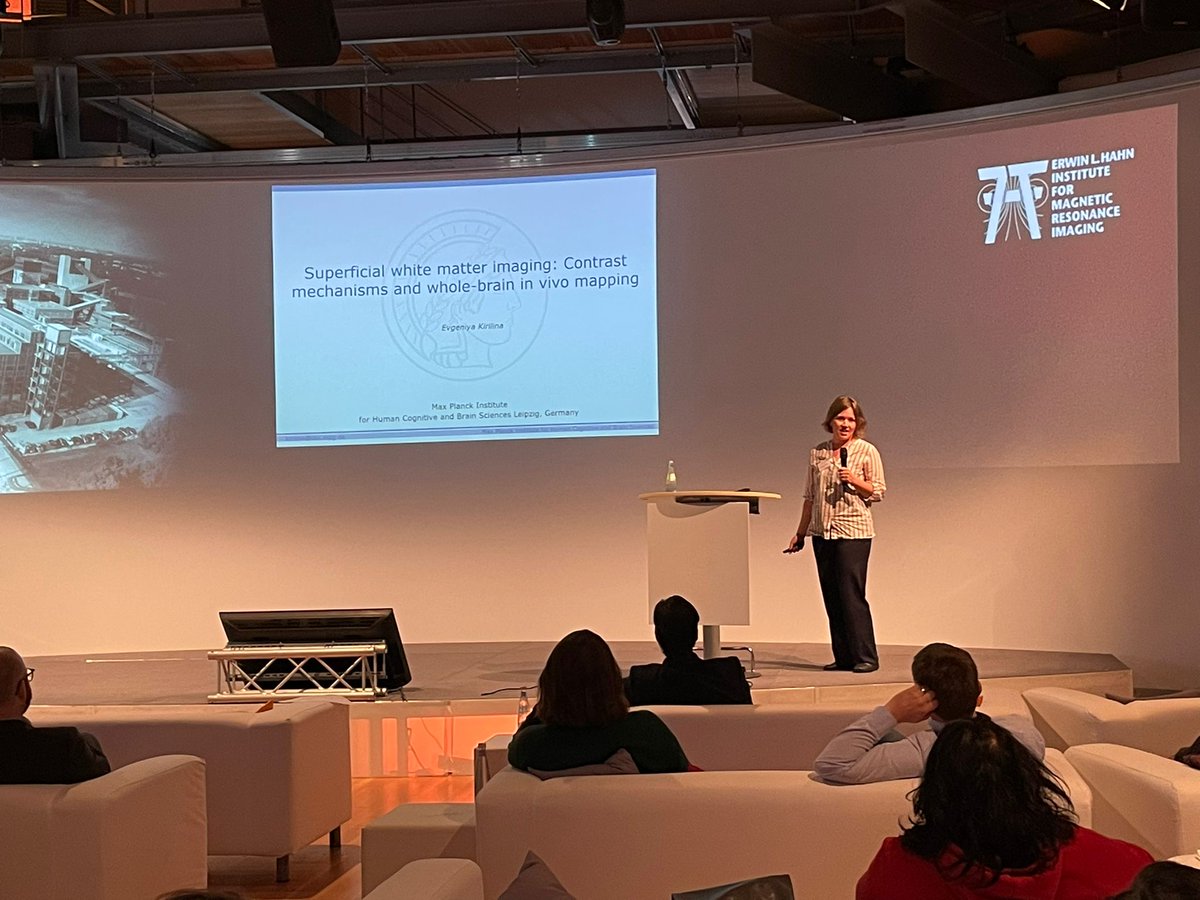ELH_Institute's tweet photo. Evgeniya Kirilina wins the first International Erwin L. Hahn Award in the category "Brain". #hahnlecture22 https://t.co/H8lGCTLEQi